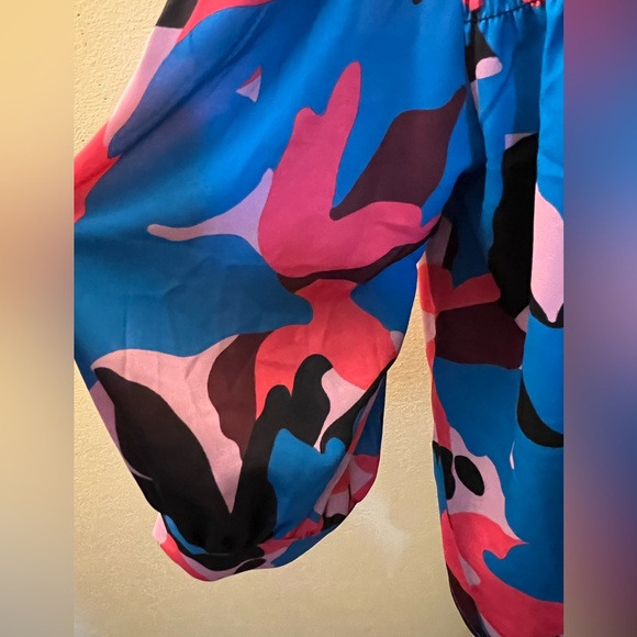 CROSBY by Mollie Burch Multi-Color Block GABBY BLOUSE - Picture 3 of 7